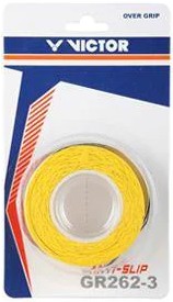 Victor Anti-Slip GR262 Overgrip 3-pack Grips Victor Yellow 