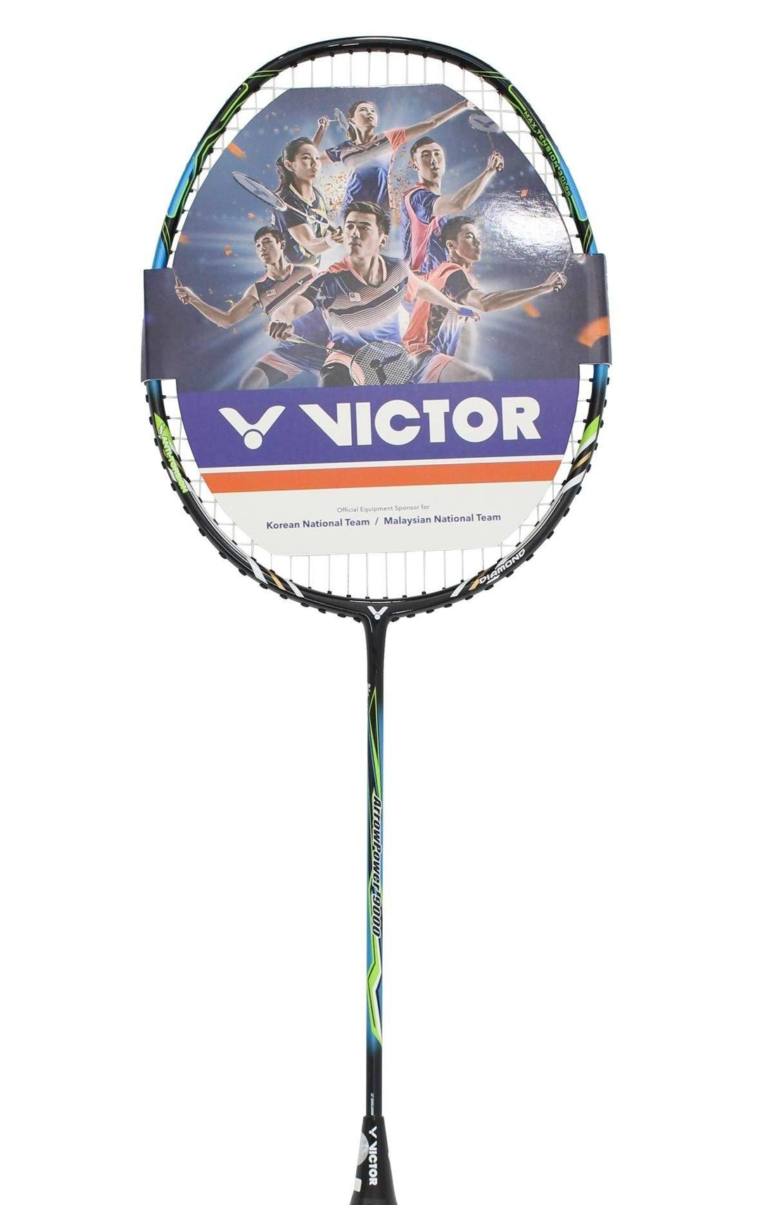Victor Arrow Power 9000 Badminton Racquet Strung Badminton Racquets Victor 