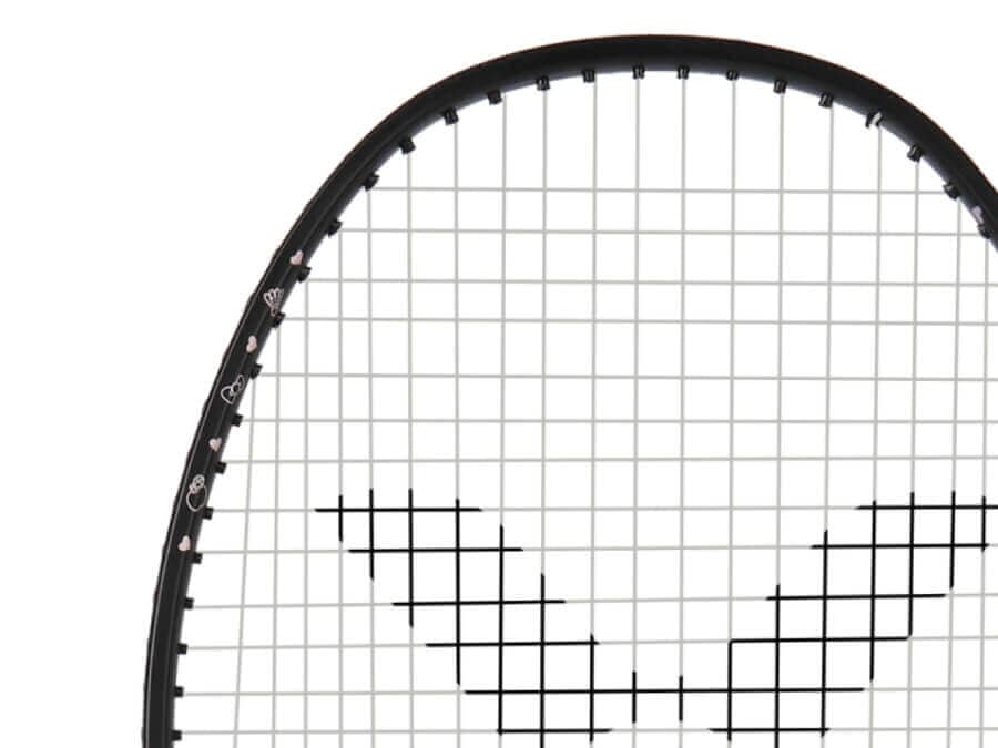 Victor Aura Speed Hello Kitty Badminton Racquet Strung Badminton Racquets Victor 