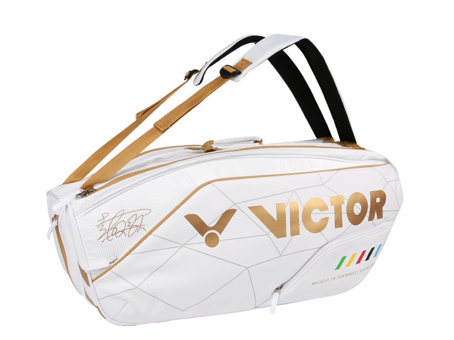 Victor BR9211 6-piece Racket Bag Bags Victor White 