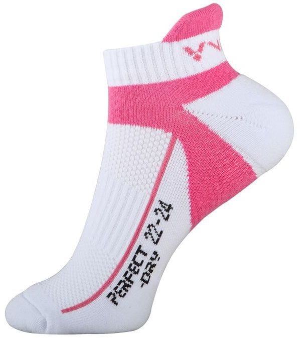 Victor Low Cut SK244 Women's Socks Socks Victor White/Pink 