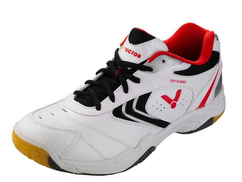 Victor SH-A300A Court Shoe White/Red Men's Court Shoes Victor 
