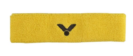 Victor SP130E Headband with logo HeadBands Victor Yellow 