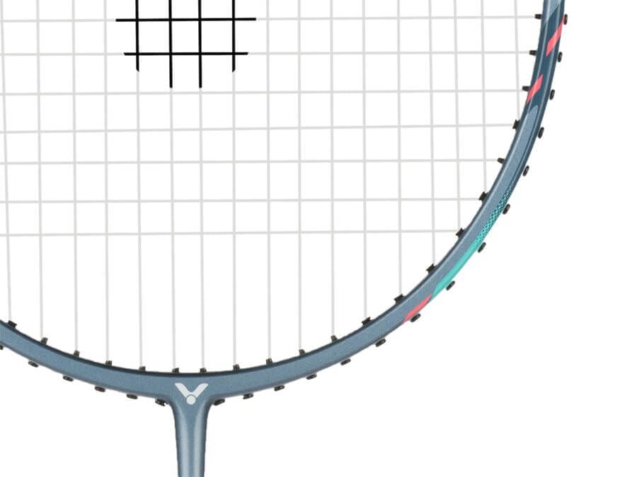Victor Thruster TK-HMR L Grey/Pink 5U Badminton Racquet Strung Badminton Racquets Victor 