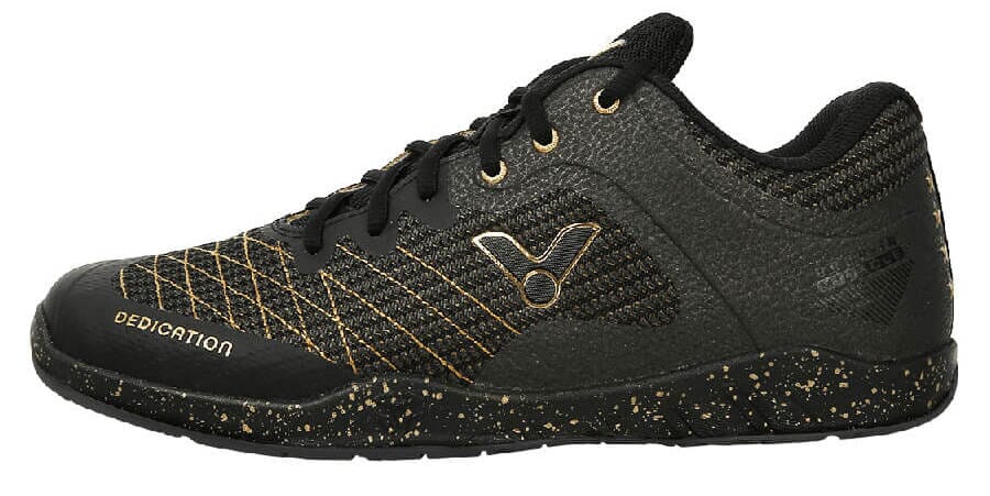 Victor VGHS-CX Court Shoe Hendra Setiawan Black/Gold Men's Court Shoes Victor 