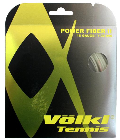 Volkl Power Fiber II 16g Tennis 12M String Set Tennis Strings Volkl 