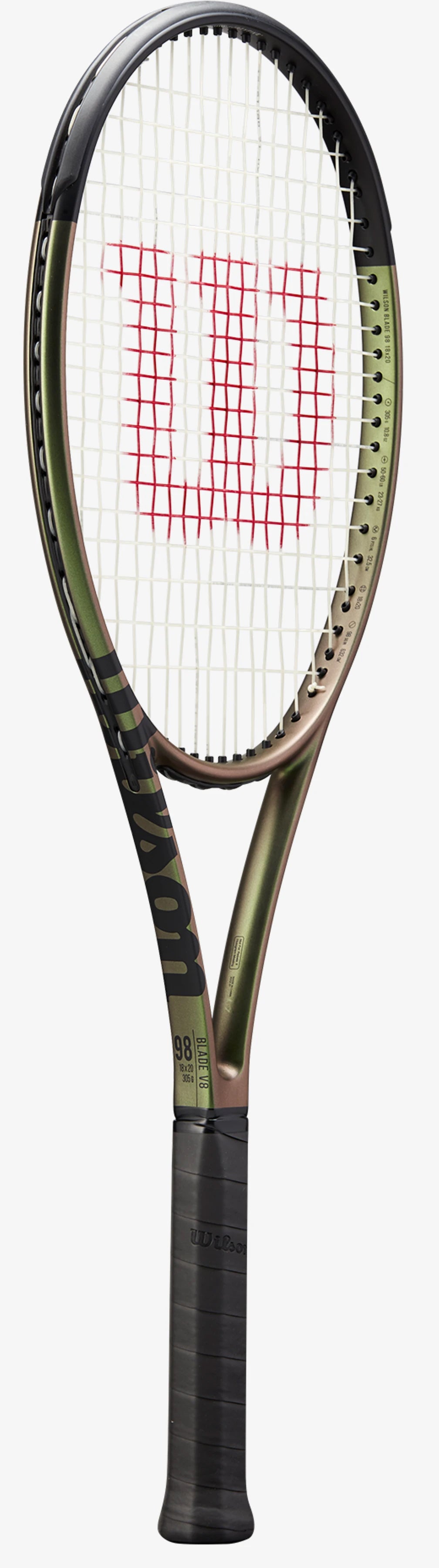 Wilson Blade 98 18x20 V8.0 305g Tennis Racquet Unstrung – Sports