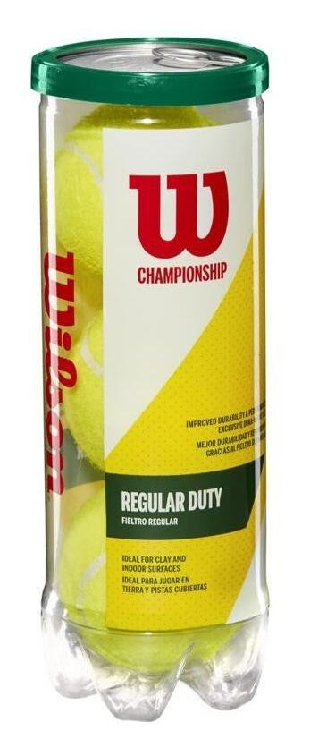Wilson Championship Regular Duty Tennis Balls 3 Ball Can Tennis balls Wilson 