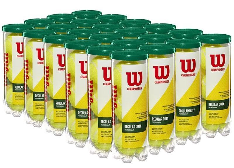 Wilson Championship Regular Duty Tennis Balls Case - 24 of 3 Ball Cans (72 balls) Tennis balls Wilson 