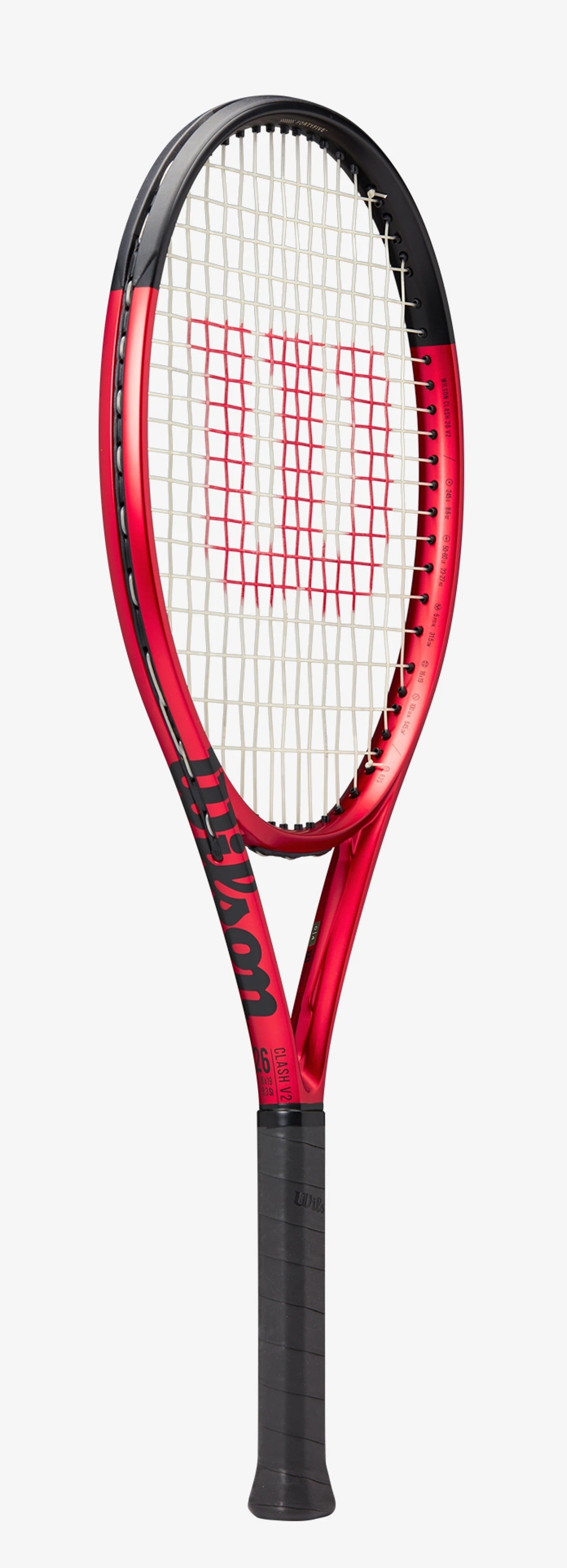 WILSON CLASH 26 V2.0 Junior Tennis Racquet Strung – Sports Virtuoso