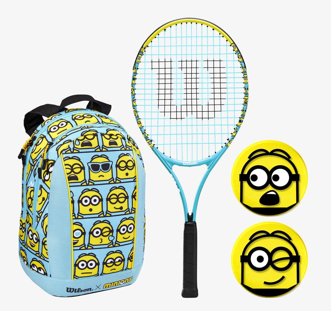 WILSON Minions 2.0 Junior Tennis Racquet and Backpack Kit Tennis racquets Wilson 