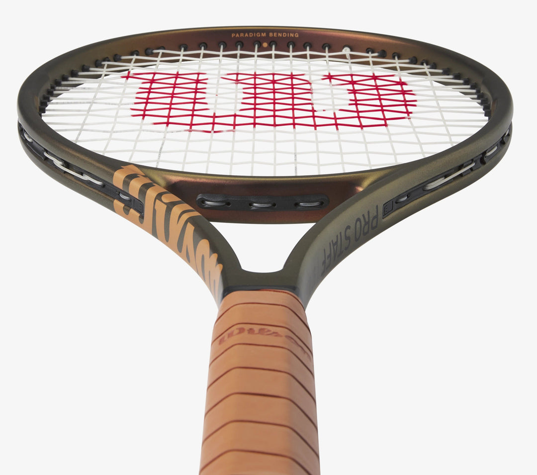 Raquette De Tennis Cordée Adulte RG Triumph Crème WILSON Raquette De Tennis Cordée Adulte RG Triumph Crème WILSON