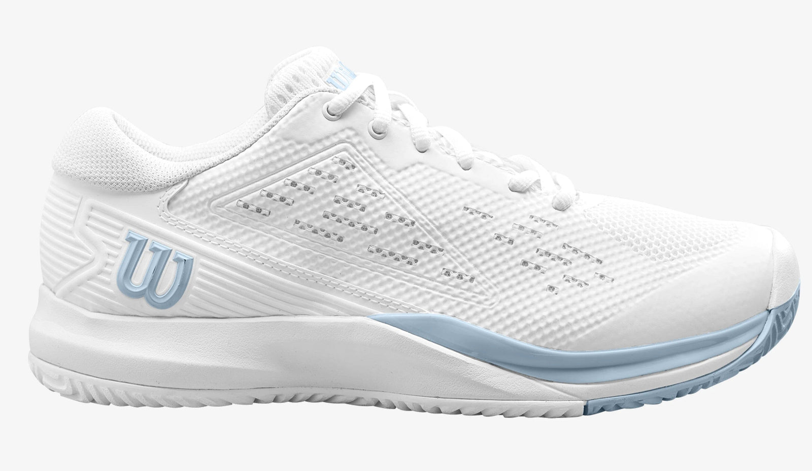 Wilson RUSH PRO ACE Wide 2E White/Banu Blue Women's Tennis Shoes Women's Tennis Shoes Wilson 
