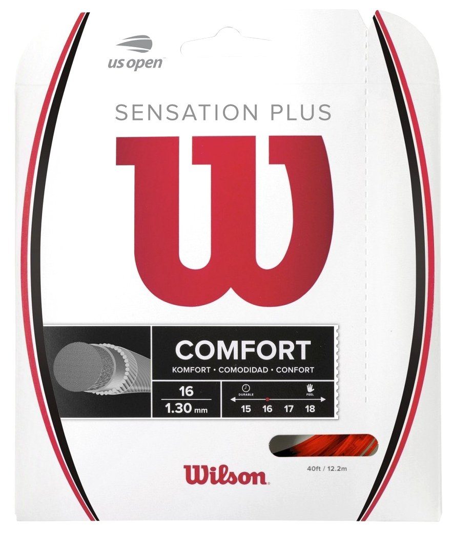 Wilson Sensation Plus 16g Tennis 12M String Set Tennis Strings Wilson 