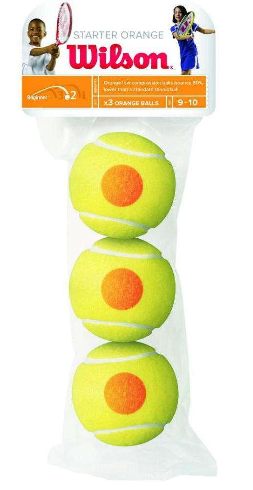 Wilson Starter Orange Tennis Balls 3 Ball Pack (Stage 2) Tennis balls Babolat 