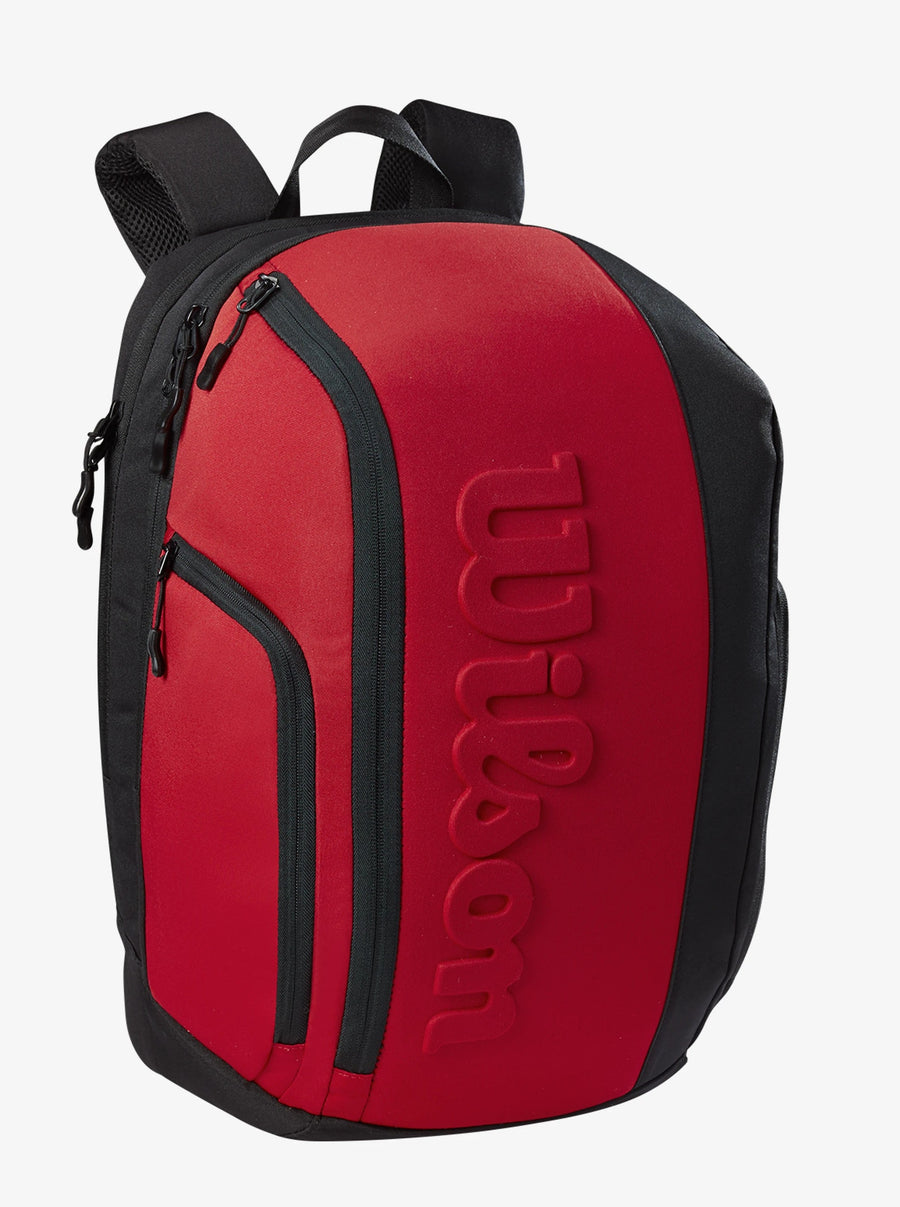 Wilson Super Tour Backpack Clash V2.0 Black/Red Bags Wilson 
