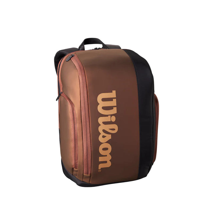 Wilson Super Tour Backpack Pro Staff V14 Black/Brown Gold Bags Wilson 