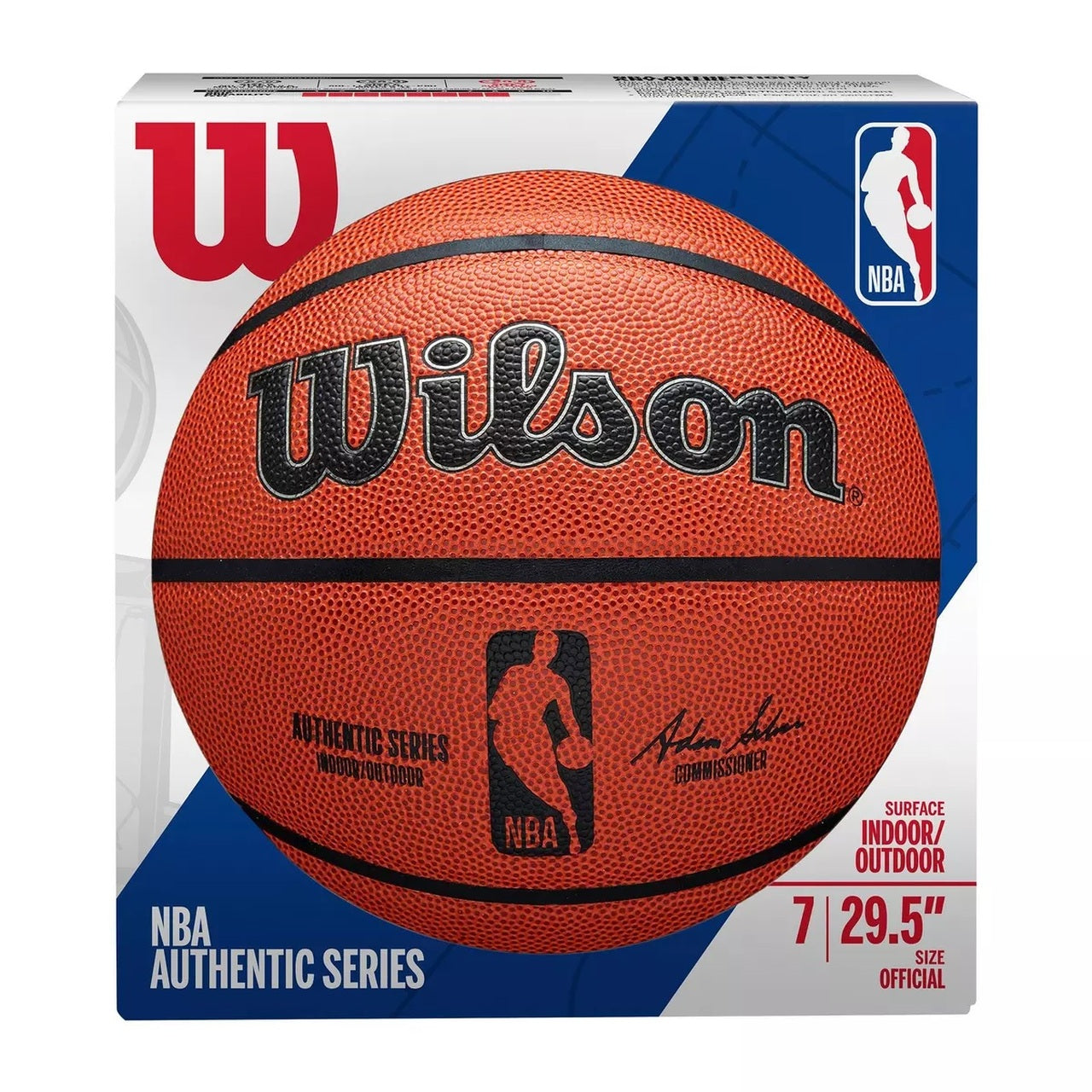 Wilson Synthetic Leather Signature Series NBA Basketball Basketball Balls Spalding 
