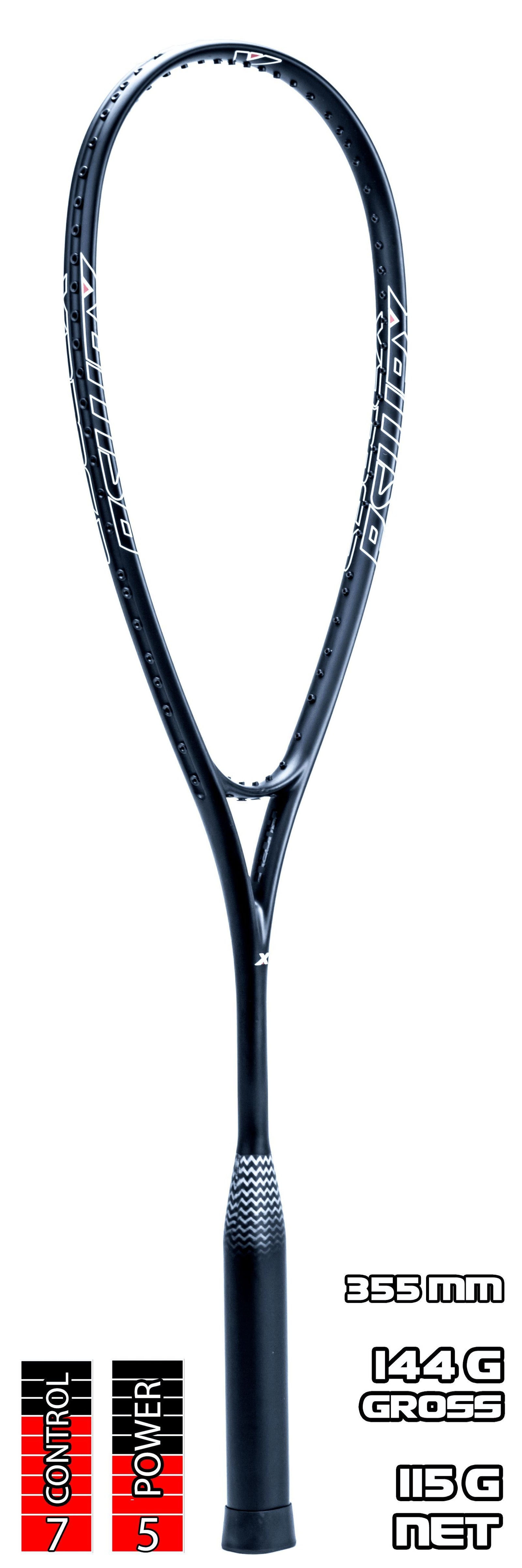 Xamsa Crucible eXposed Squash Racquet Frame Squash Racquets Xamsa 