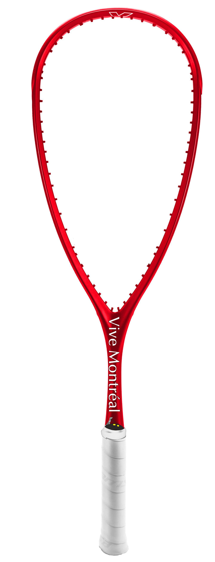 Xamsa Onyx - Vive Montreal - Limited Edition Squash Racquet with Top Bumper Squash Racquets Xamsa No Strings 