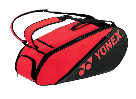 Yonex 82226 Active 6 Racquet Bag Bags Yonex Black/Red 