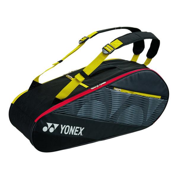 Yonex Active Racquet Bag (6pcs) 82026EX Bags Yonex Black/Yellow 