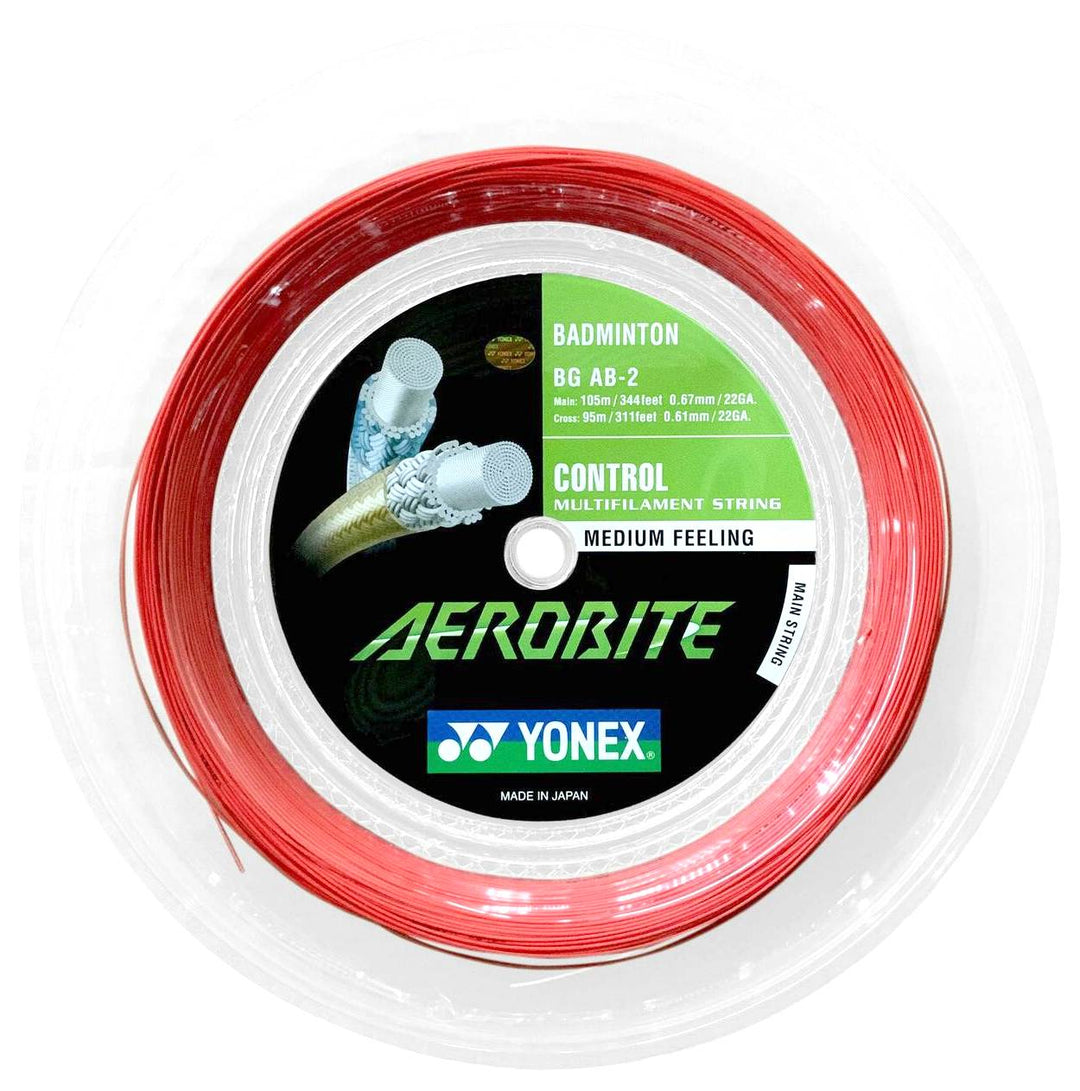 Yonex Aerobite Badminton String 105m + 95m Reel Badminton Strings Yonex 