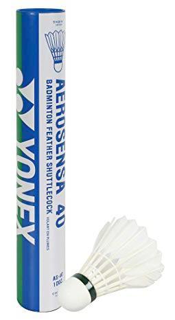 Yonex Aerosensa 40 Feather Shuttlecocks (Dozen - 12 Shuttles) Feather Shuttles Yonex 