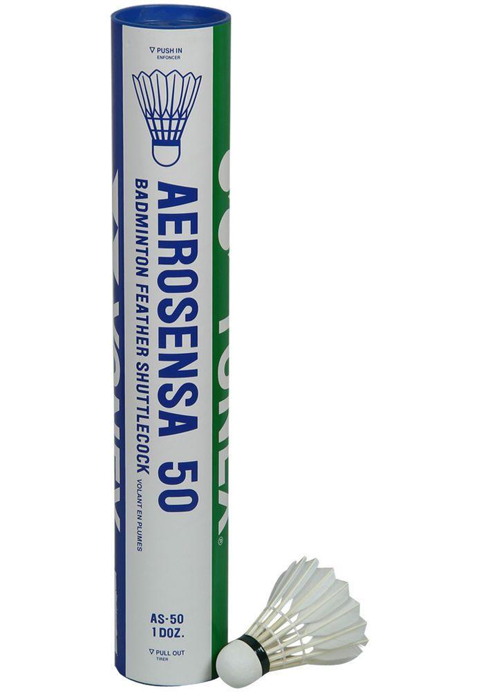 Yonex AeroSensa 50 Shuttlecock (Dozen - 12 Shuttles) Feather Shuttles Yonex 