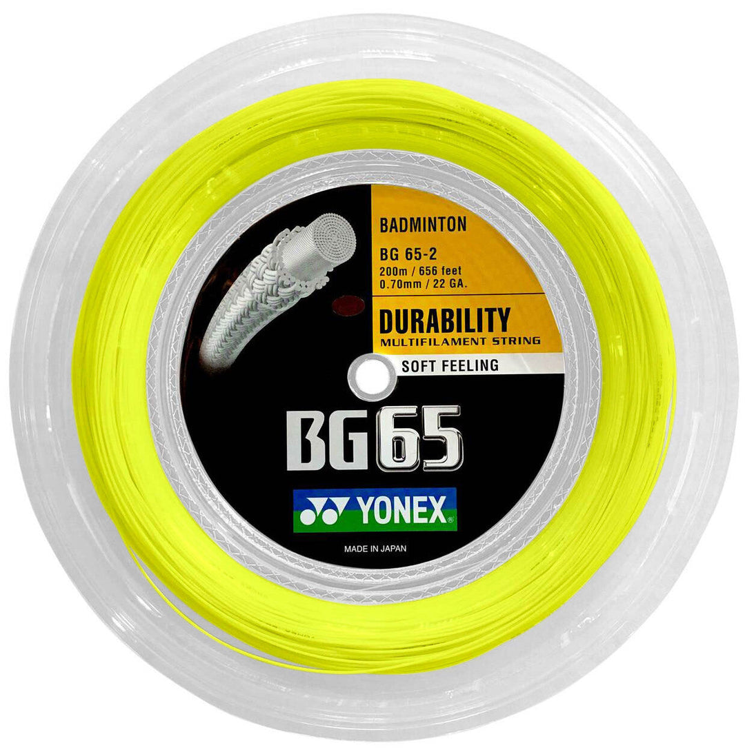 Yonex BG-65 Badminton String 200m Reel – Sports Virtuoso