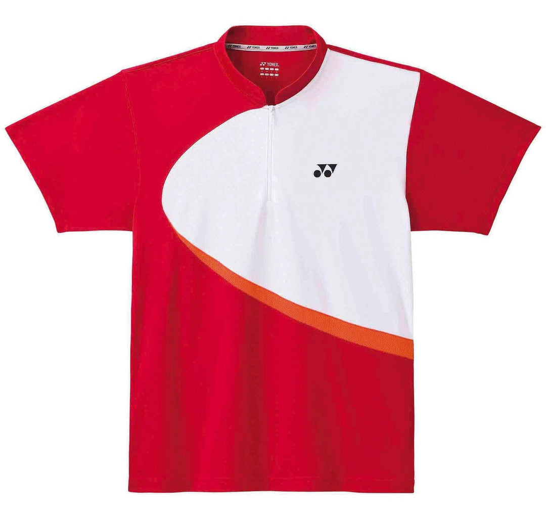 Yonex Men's Polo T-Shirt M1163 Red/White T-shirts Yonex 