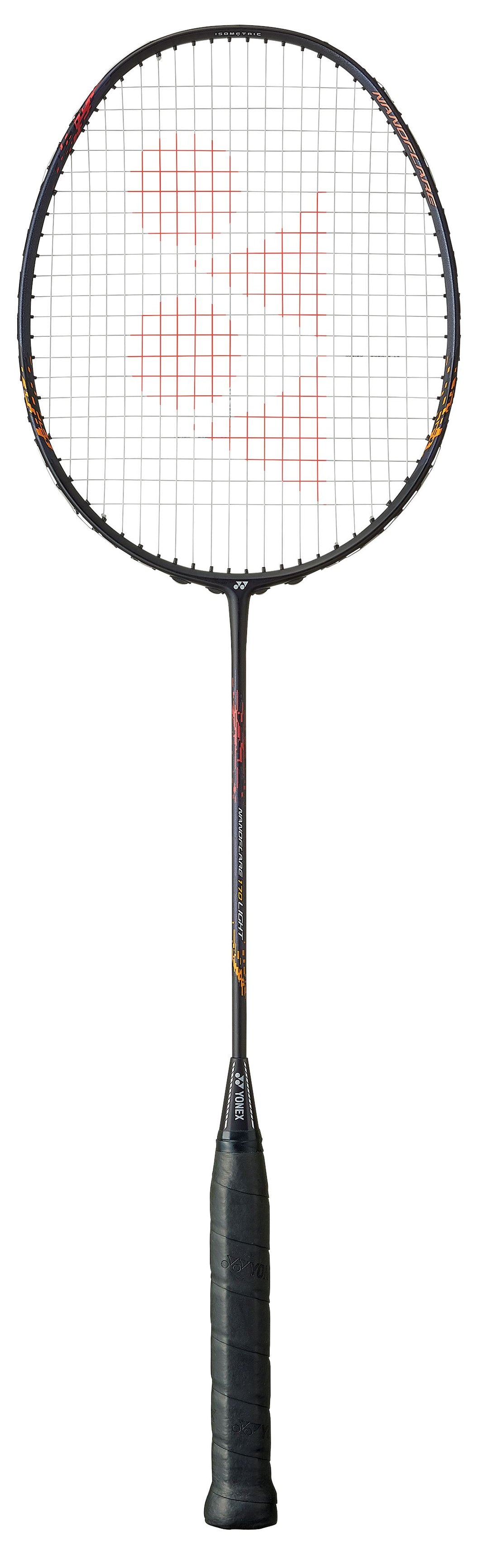 Yonex Nanoflare 170 Light 5U Badminton Racket Strung Badminton Racquets Yonex G5 Black Orange 