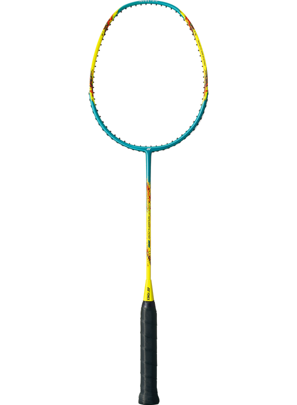 Yonex Nanoflare E13 3U Badminton Racket Strung Badminton Racquets Yonex G5 Yellow/Blue 