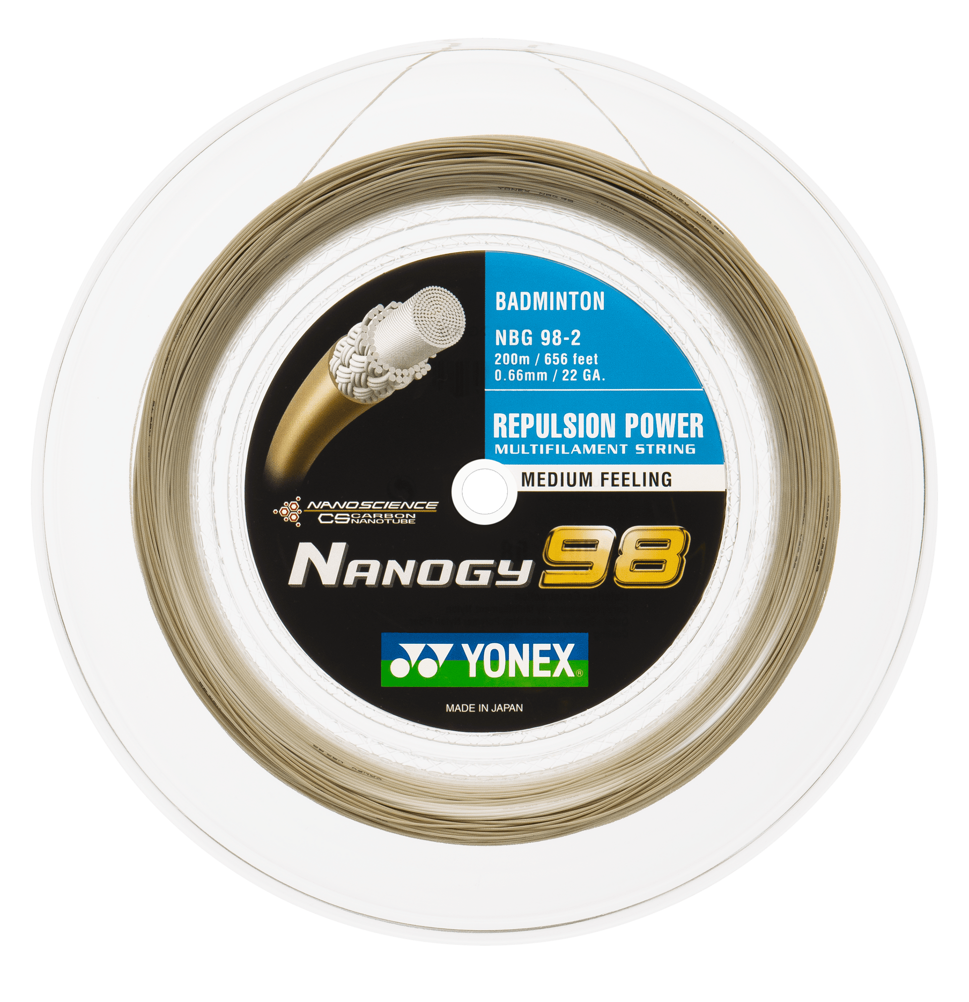 ＊issi＊　NANOGY98　EXBOLT65　200ｍ yonex-nanogy-98-badminton-