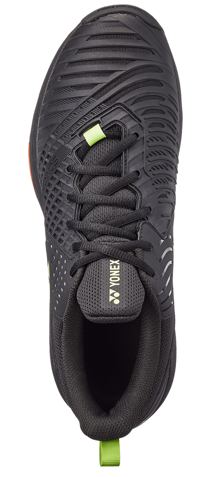 Yonex Power Cushion Sonicage 3 Men's Tennis All Court Shoe Black-Lime Men's Tennis Shoes Yonex 
