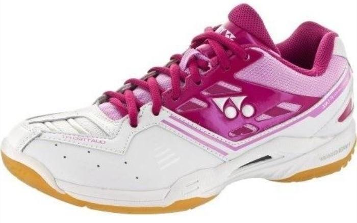 Yonex SHBF1NLX Pink White Women's Court Shoes Women's Court Shoes Yonex 