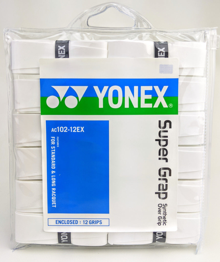 Yonex Super Grap grips AC-102EX-12 12 pack Grips Yonex Black 