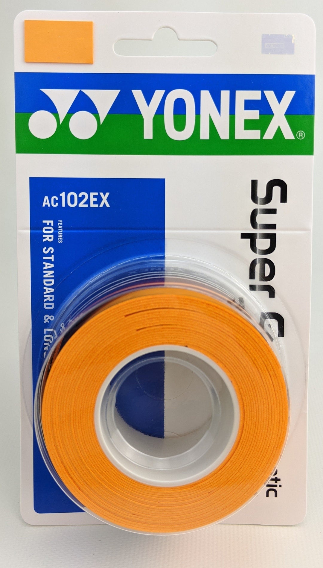 Yonex Super Grap grips AC-102EX 3-pack Grips Yonex Orange 