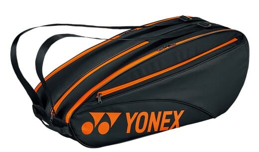 Yonex Team Racquet Bag (6pcs) BA42326EX Bags Yonex Black / Orange 