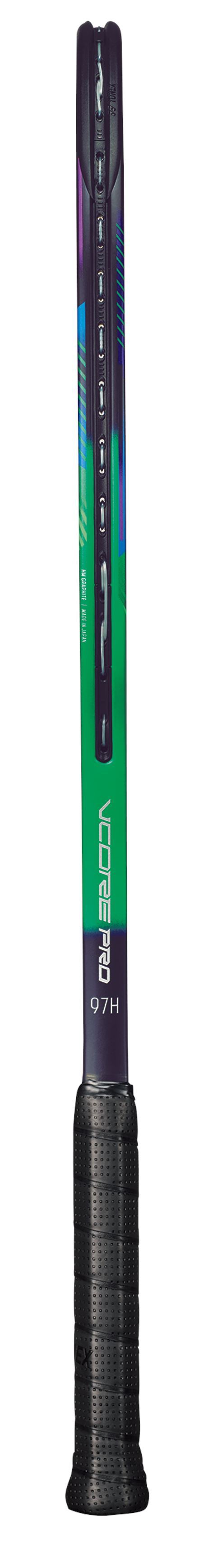 Yonex VCORE Pro 97H (330g) Black/Green 2021 Tennis Racquet Unstrung Tennis racquets Yonex 