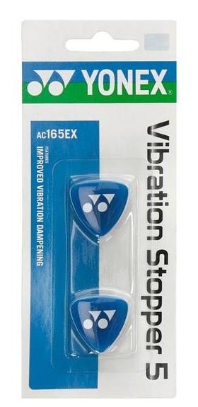Yonex Vibration Stopper 5 AC165EX - Dampener - 2 pack Vibration Dampener Yonex Blue/Black 