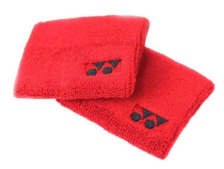 Yonex Wristband pack of 2 AC489EX Wristbands, Headbands Yonex Red 