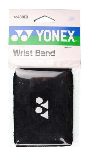 Yonex Wristband Single AC488EX Wristbands, Headbands Yonex Black 